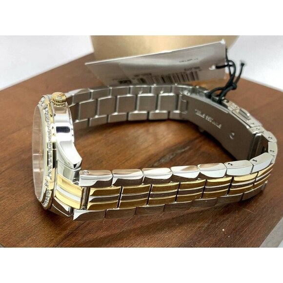 Bulova Women's Watch 98L273 Two Tone Crystal Accent Mother of Pearl Dial - Picture 9 of 13